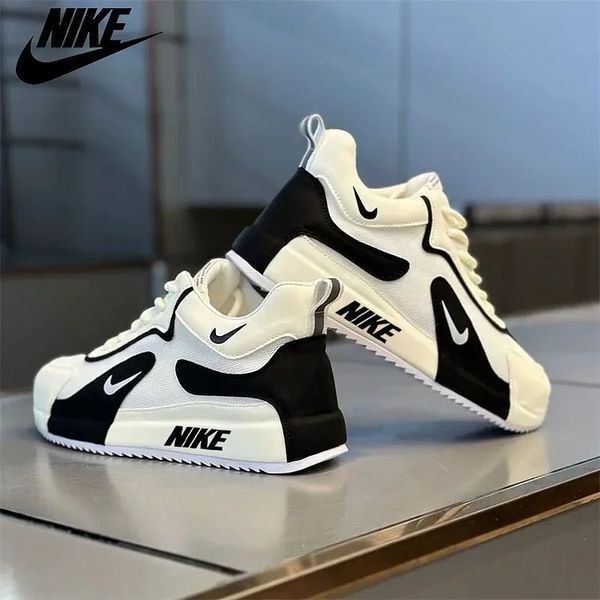 Duo-Tone Runner Sneakers